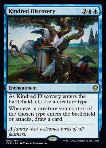 Kindred Discovery [Commander Legends: Battle for Baldur's Gate] Magic: The Gathering