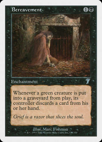 Bereavement [Seventh Edition] Magic: The Gathering
