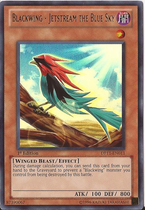 Blackwing - Jetstream the Blue Sky [DP11-EN011] Ultra Rare Yu-Gi-Oh!