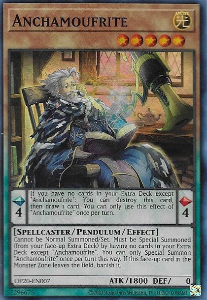Anchamoufrite [OP20-EN007] Super Rare Yu-Gi-Oh!