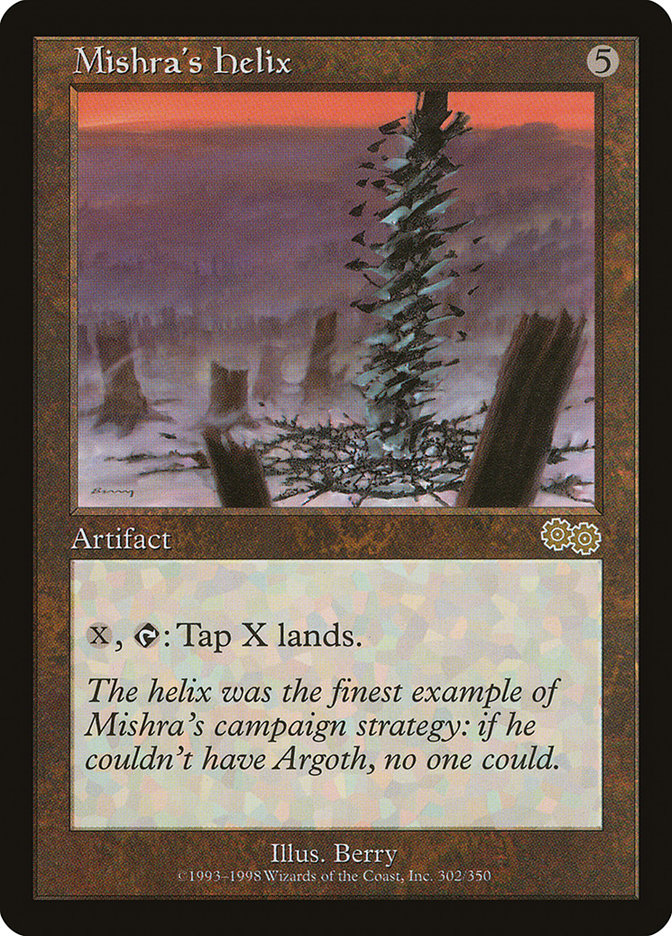 Mishra's Helix [Urza's Saga] Magic: The Gathering