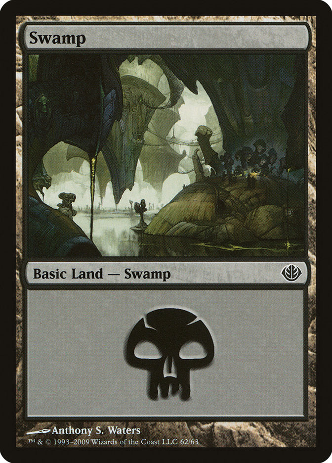 Swamp (62) [Duel Decks: Garruk vs. Liliana] Magic: The Gathering