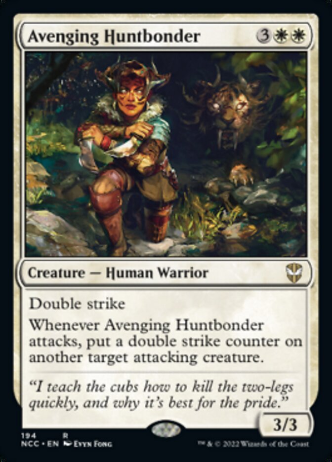 Avenging Huntbonder [Streets of New Capenna Commander] Magic: The Gathering