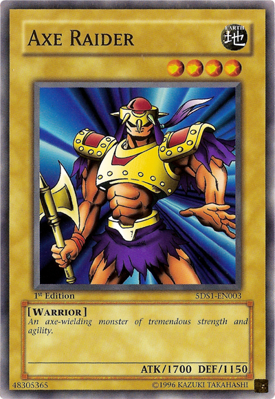 Axe Raider [5DS1-EN003] Common Yu-Gi-Oh!