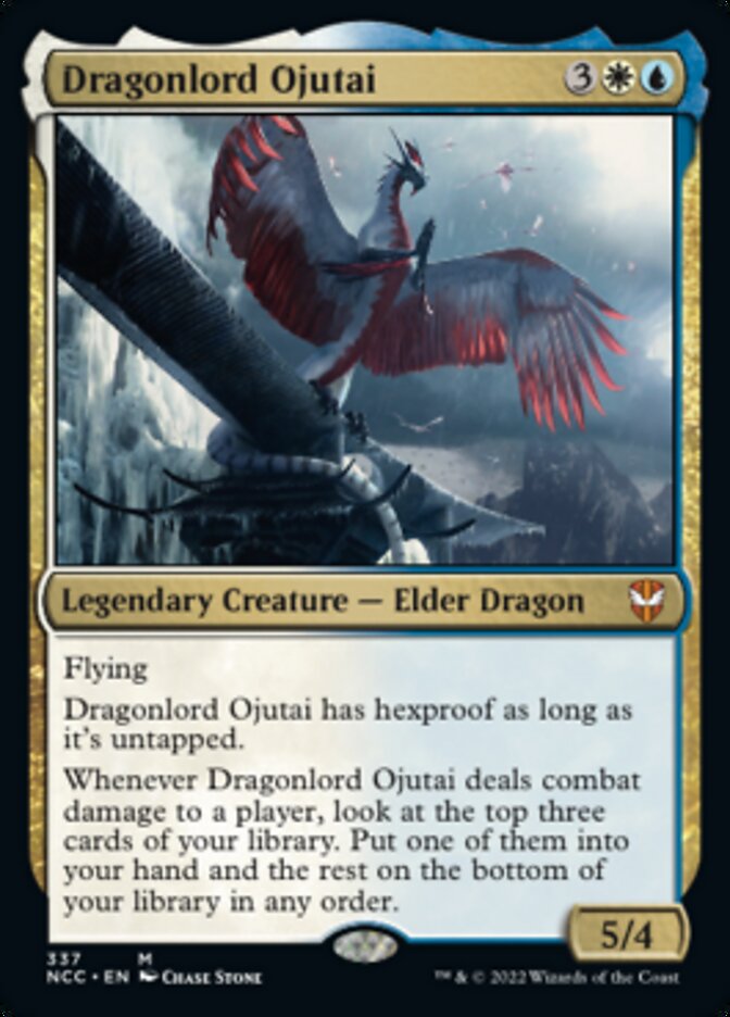 Dragonlord Ojutai [Streets of New Capenna Commander] Magic: The Gathering