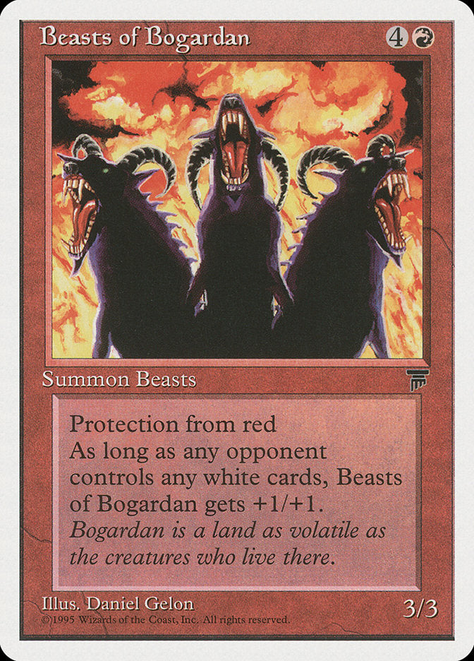 Beasts of Bogardan [Chronicles] Magic: The Gathering