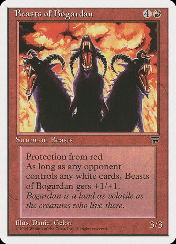Beasts of Bogardan [Chronicles] Magic: The Gathering