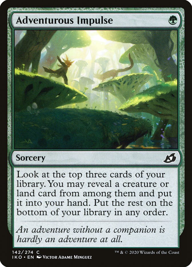 Adventurous Impulse [Ikoria: Lair of Behemoths] Magic: The Gathering