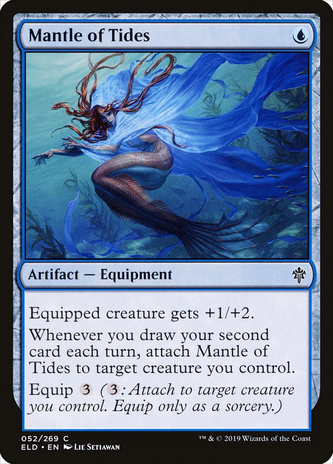 Mantle of Tides [Throne of Eldraine] Magic: The Gathering