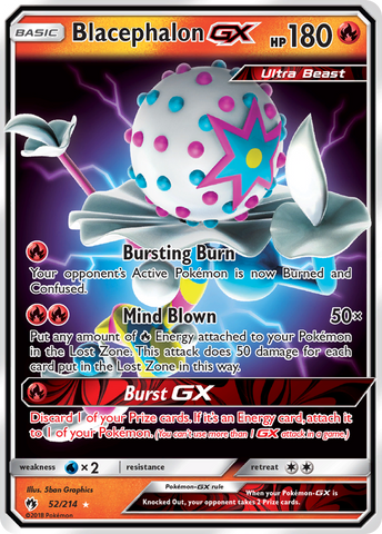 Blacephalon GX (52/214) [Sun & Moon: Lost Thunder] Pokémon