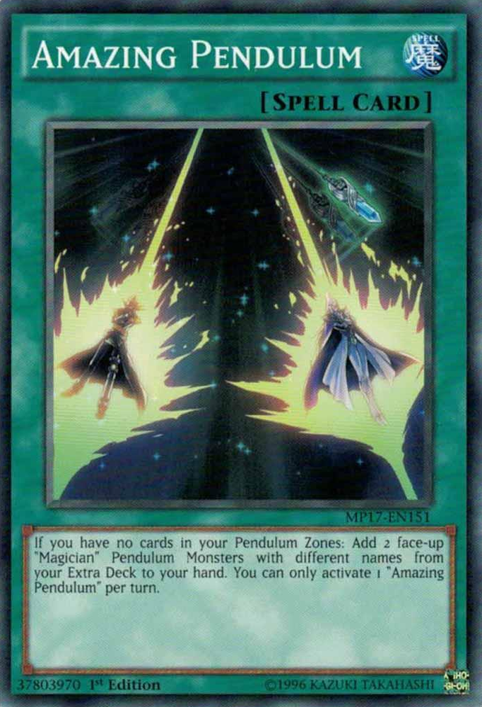 Amazing Pendulum [MP17-EN151] Common Yu-Gi-Oh!