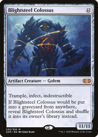 Blightsteel Colossus [Double Masters] Magic: The Gathering