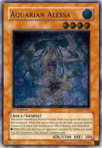 Aquarian Alessa [TAEV-EN020] Ultimate Rare Yu-Gi-Oh!