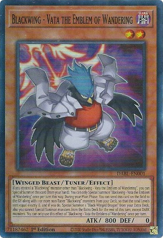 Blackwing - Vata the Emblem of Wandering [DABL-EN001] Super Rare Yu-Gi-Oh!