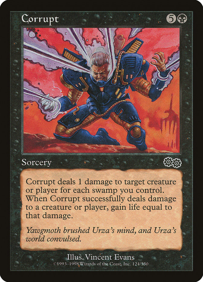 Corrupt [Urza's Saga] Magic: The Gathering