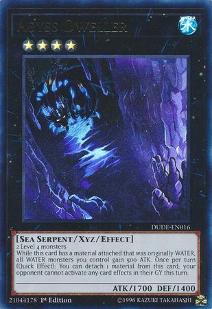 Abyss Dweller [DUDE-EN016] Ultra Rare Yu-Gi-Oh!