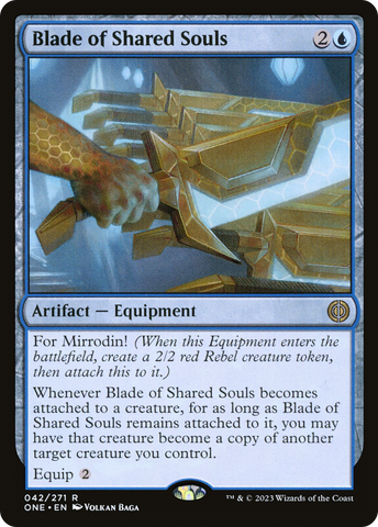 Blade of Shared Souls [Phyrexia: All Will Be One] Magic: The Gathering