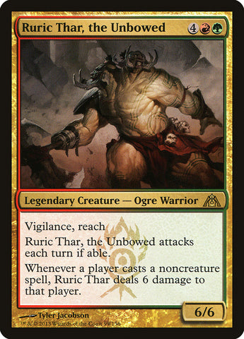 Ruric Thar, the Unbowed [Dragon's Maze] Magic: The Gathering