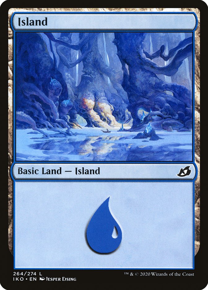 Island (264) [Ikoria: Lair of Behemoths] Magic: The Gathering