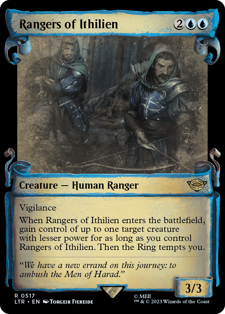 Rangers of Ithilien [The Lord of the Rings: Tales of Middle-Earth Showcase Scrolls] Magic: The Gathering