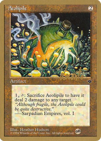 Aeolipile (Michael Loconto) (SB) [Pro Tour Collector Set] Magic: The Gathering