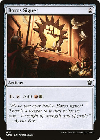 Boros Signet [Commander Legends] Magic: The Gathering