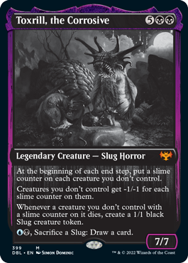Toxrill, the Corrosive [Innistrad: Double Feature] Magic: The Gathering