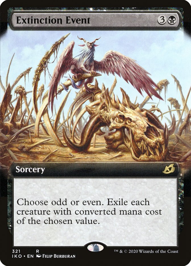Extinction Event (Extended Art) [Ikoria: Lair of Behemoths] Magic: The Gathering