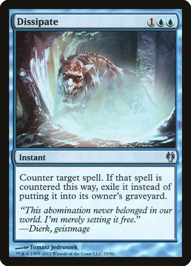 Dissipate [Duel Decks: Izzet vs. Golgari] Magic: The Gathering