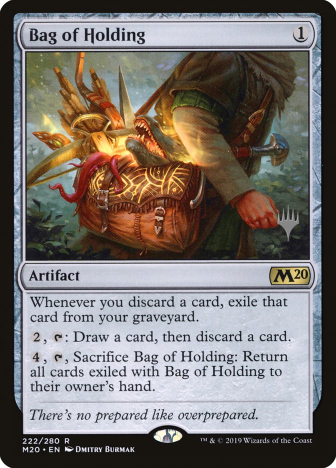 Bag of Holding (Promo Pack) [Core Set 2020 Promos] Magic: The Gathering