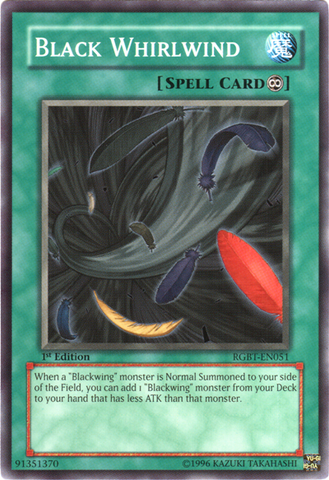 Black Whirlwind [RGBT-EN051] Common Yu-Gi-Oh!
