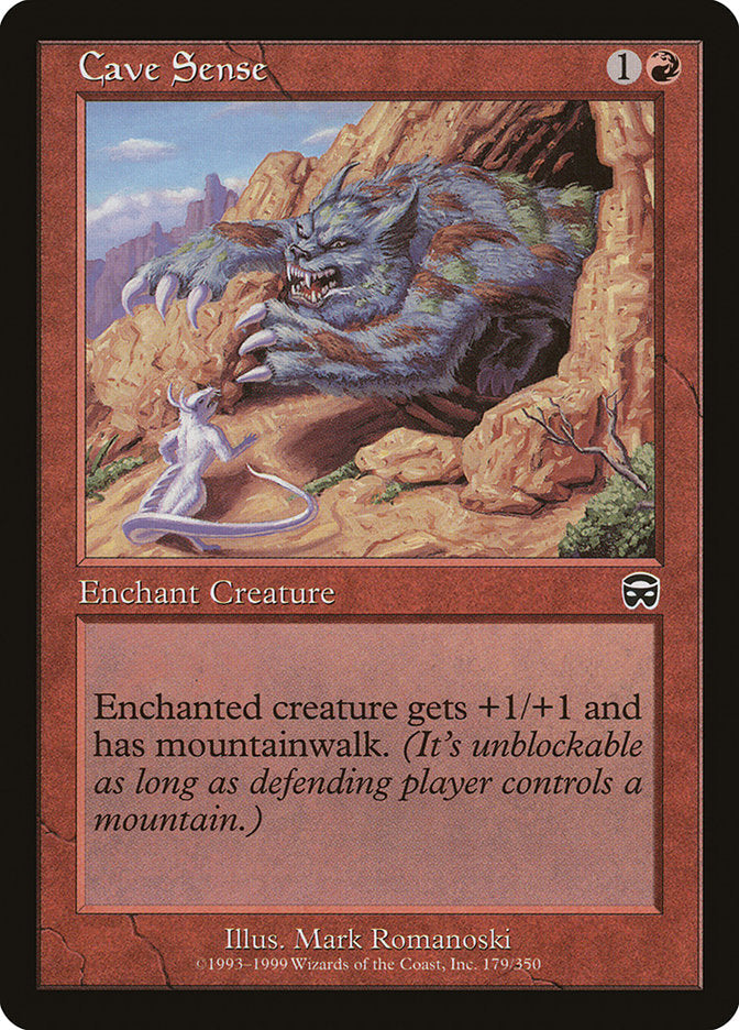 Cave Sense [Mercadian Masques] Magic: The Gathering
