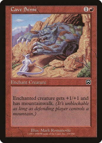 Cave Sense [Mercadian Masques] Magic: The Gathering