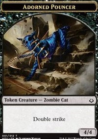 Adorned Pouncer // Horse Double-Sided Token [Hour of Devastation Tokens] Magic: The Gathering