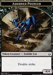 Adorned Pouncer // Horse Double-Sided Token [Hour of Devastation Tokens] Magic: The Gathering