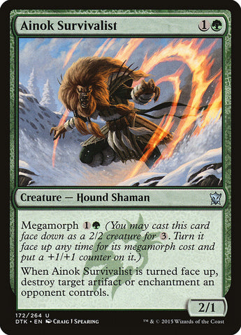 Ainok Survivalist [Dragons of Tarkir] Magic: The Gathering