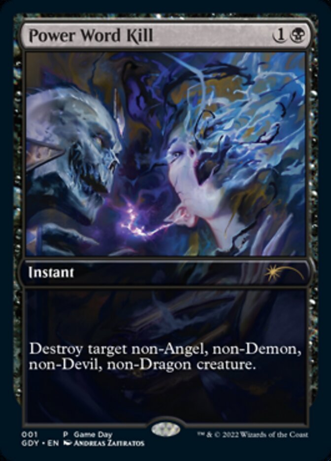 Power Word Kill [Game Day 2022] Magic: The Gathering
