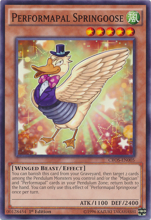 Performapal Springoose [CROS-EN005] Common Yu-Gi-Oh!