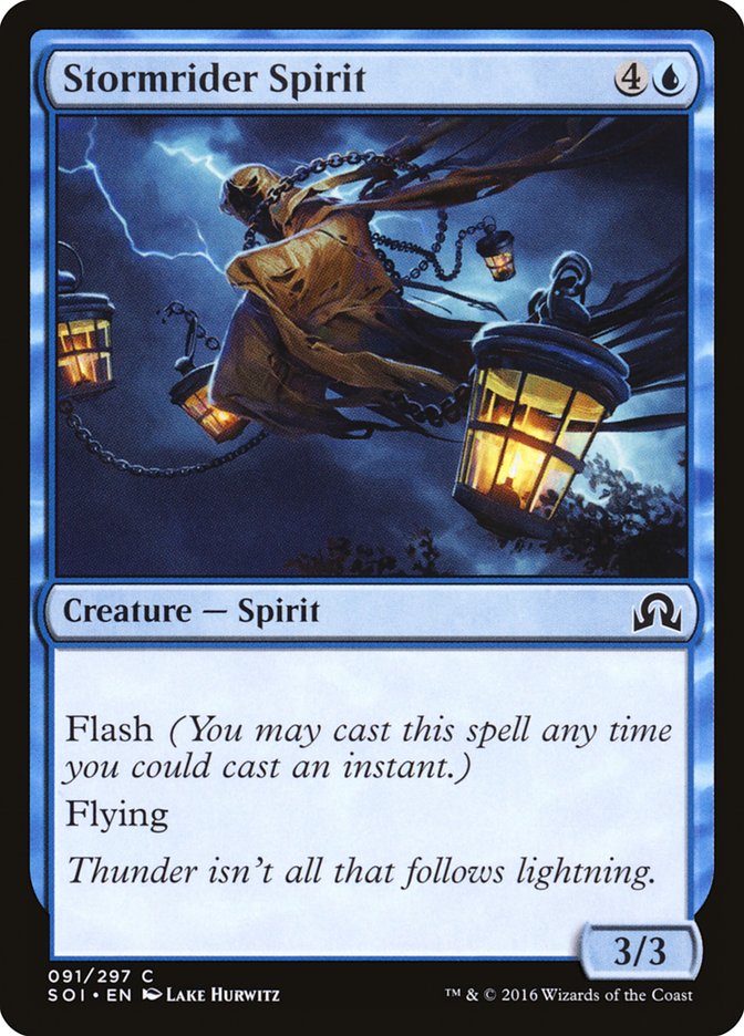 Stormrider Spirit [Shadows over Innistrad] Magic: The Gathering