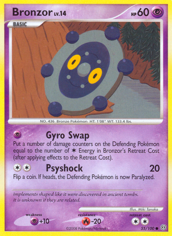 Bronzor (55/100) [Diamond & Pearl: Stormfront] Pokémon