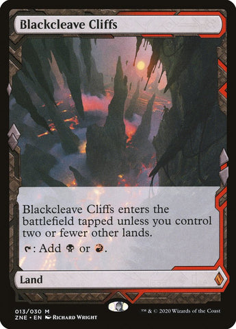 Blackcleave Cliffs (Expeditions) [Zendikar Rising Expeditions] Magic: The Gathering