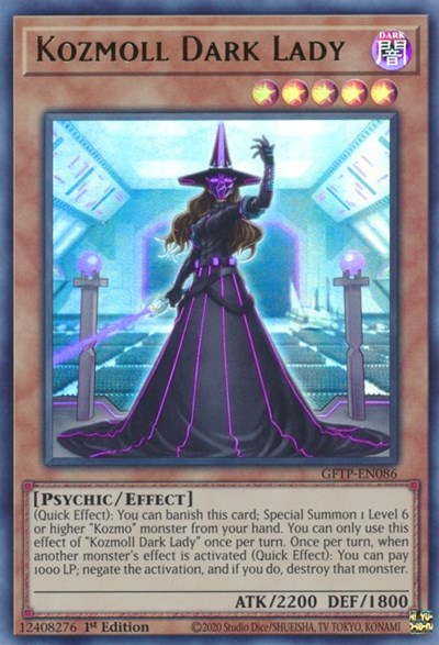 Kozmoll Dark Lady [GFTP-EN086] Ultra Rare Yu-Gi-Oh!
