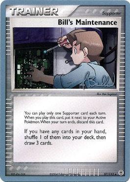 Bill's Maintenance (87/112) (Eeveelutions - Jimmy Ballard) [World Championships 2006] Pokémon