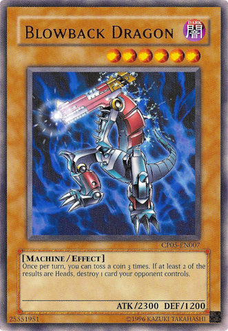 Blowback Dragon [CP05-EN007] Rare Yu-Gi-Oh!