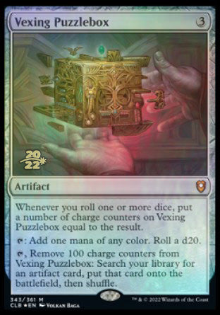 Vexing Puzzlebox [Commander Legends: Battle for Baldur's Gate Prerelease Promos] Magic: The Gathering