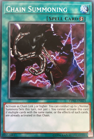Chain Summoning [OP05-EN025] Common Yu-Gi-Oh!