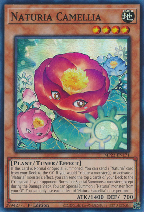 Naturia Camellia [MP23-EN171] Super Rare Yu-Gi-Oh!