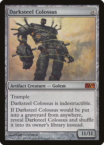 Darksteel Colossus [Magic 2010] Magic: The Gathering
