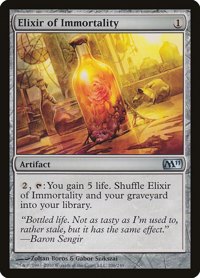 Elixir of Immortality [Magic 2011] Magic: The Gathering