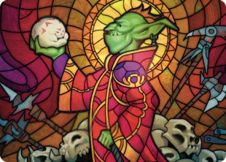 Squee, Dubious Monarch Art Card [Dominaria United Art Series] Magic: The Gathering